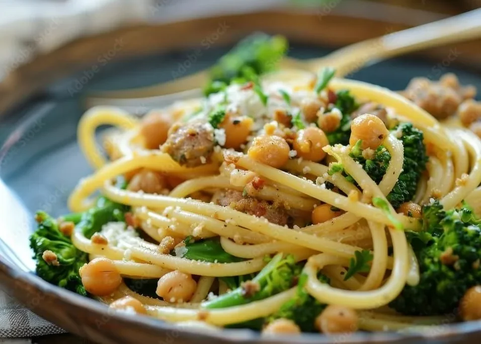 "Easy and Healthy Chickpea Pasta Recipe"