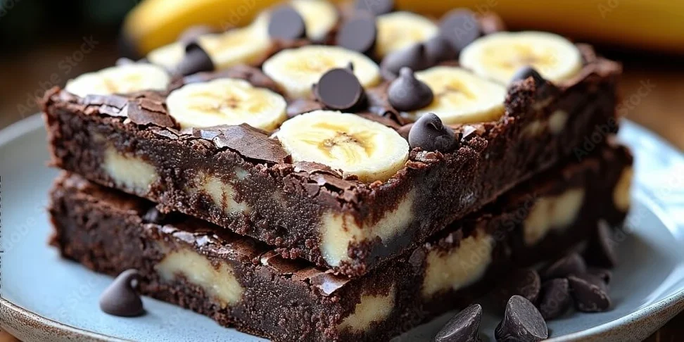 "Delicious Banana Brownies Recipe for a Fudgy Treat"