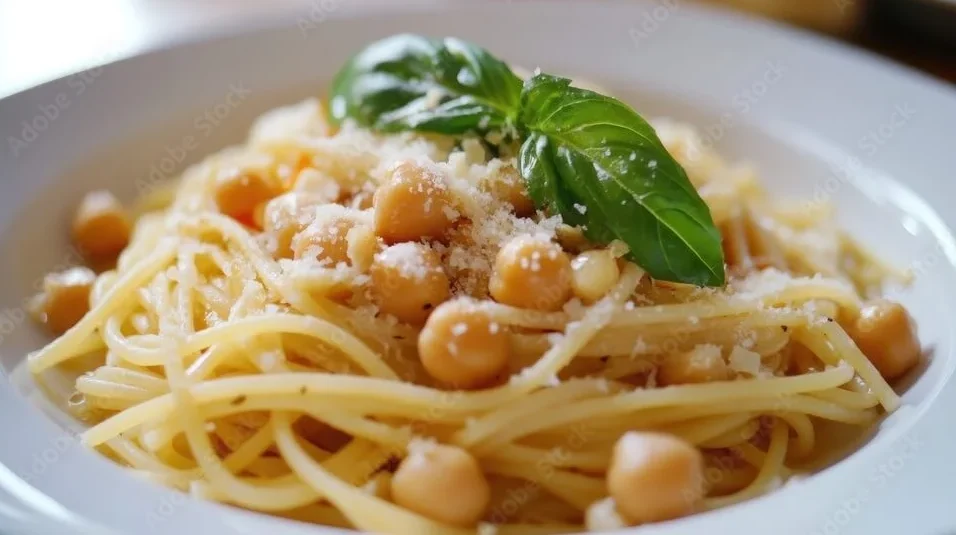 "Simple Chickpea Pasta Recipe"