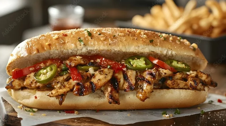 Easy Chicken Cheesesteak Recipe