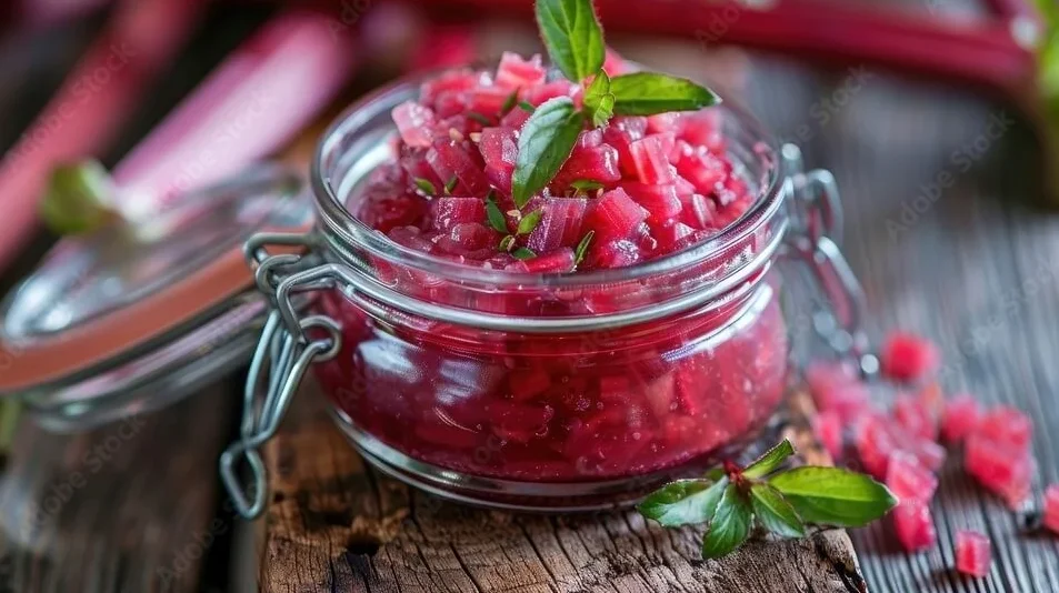 "Easy Rhubarb Jam Recipe for a Fresh, Homemade Spread"