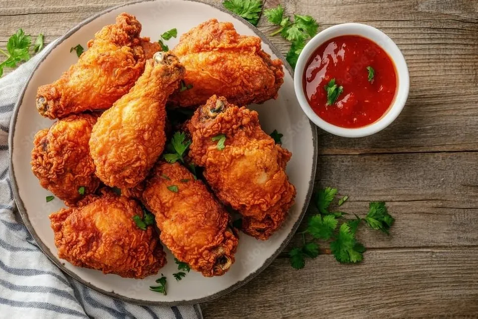 "Simple Fried Chicken Legs Recipe"