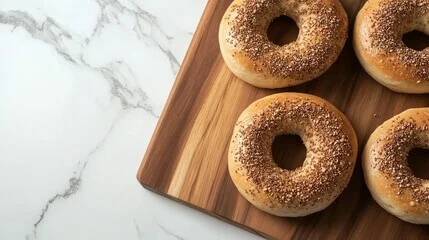 "Homemade Sourdough Bagels: A Beginner’s Easy Recipe"