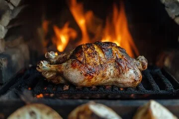 "Pollo asado marinated in citrus and Mexican spices, grilled to perfection."