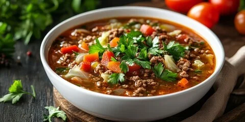 Quick Ground Beef Cabbage Dish