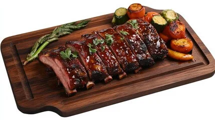 "Delicious and tender beef back ribs cooked to perfection with a flavorful marinade."