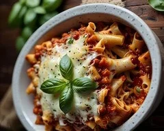 "Flavorful Vegetarian Baked Ziti Recipe"