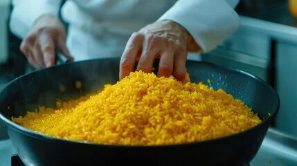 "Easy Saffron Rice Recipe"