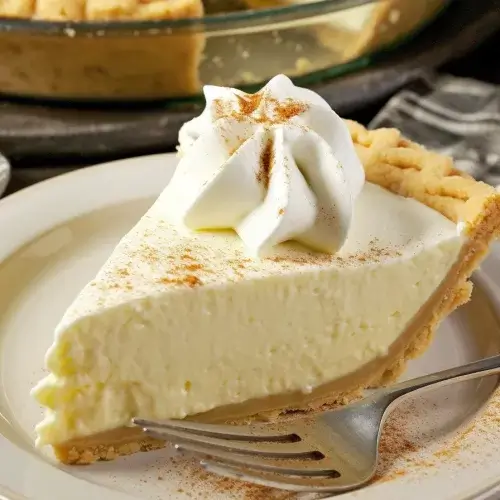 Simple Eggnog Pie Recipe for the Holidays