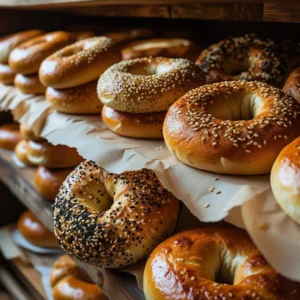 Sourdough Bagels