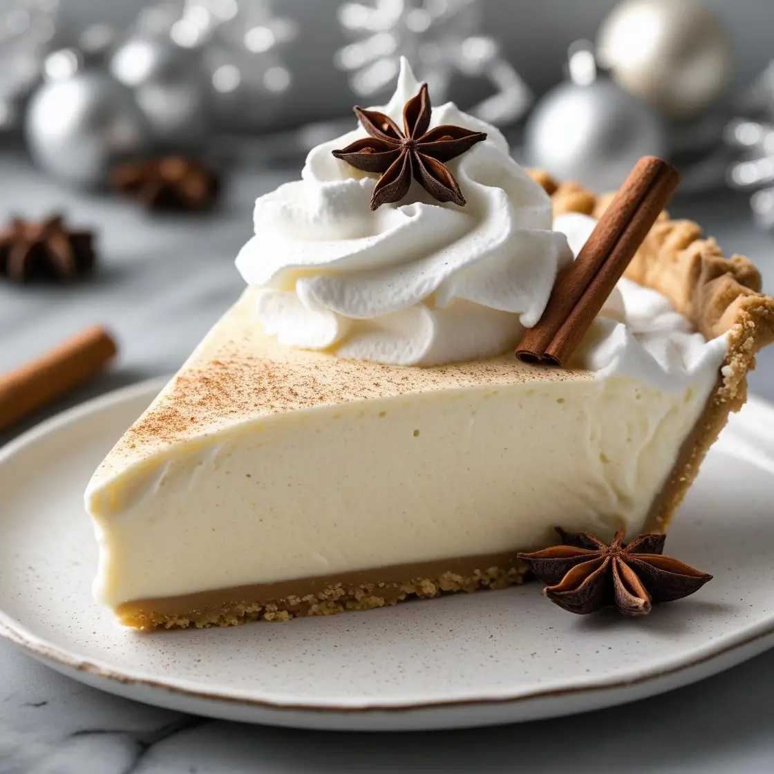 Eggnog Pie