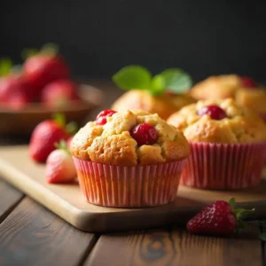 Strawberry Muffins