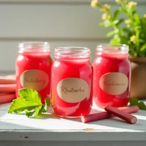 Rhubarb Jam
