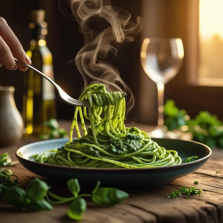 Green Spaghetti