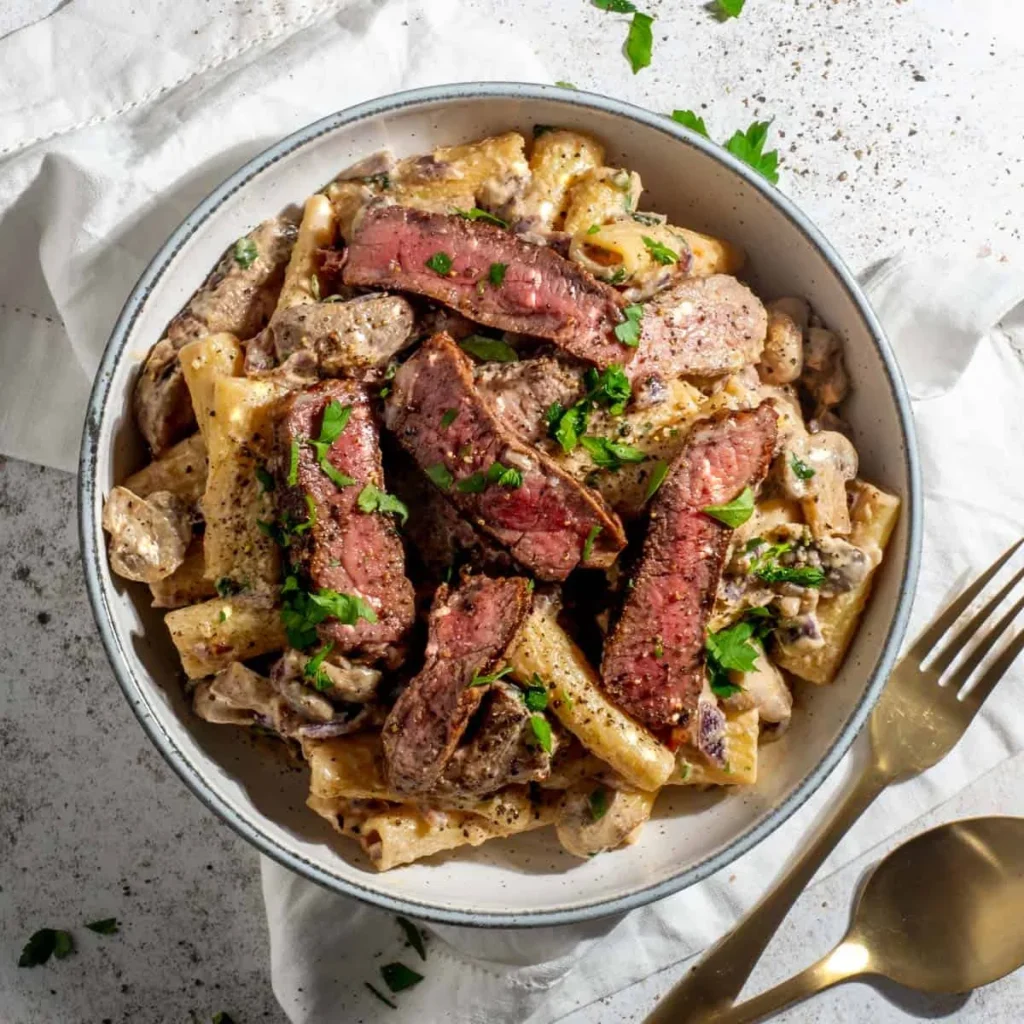 "Tasty Steak and Pasta Combinations"